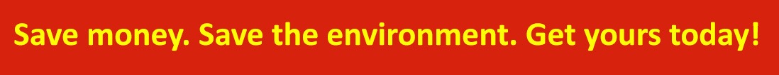 Save money. Save the environment.